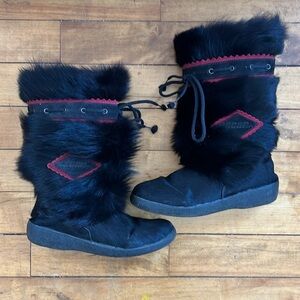 Women’s Oscar sport fur après ski boots women’s 7.5